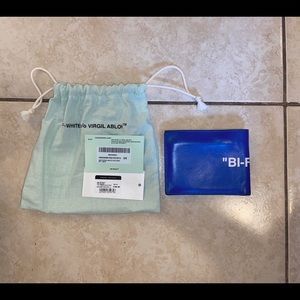 Off-White Bi Fold Wallet